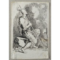 Salvator Rosa "Soldat"...