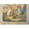 "Studies for drawing" penita si acuarela dupa George Morland