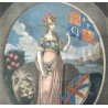 "An emblem of England" mezzotinta 1799