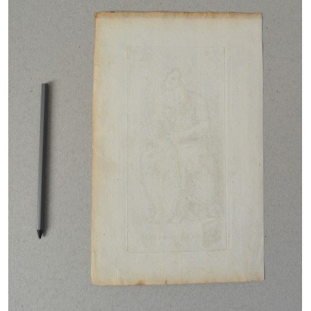 Jan de Bisschop "Paradigmata Graphices Variorum Artificum" antique engraving, 1671