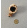 Veche pipa spuma de mare cap de barbat cu turban sec 19