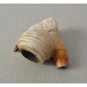 Veche pipa spuma de mare cap de barbat cu turban sec 19