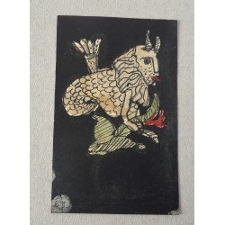Ilie Boca "Capricorn" mixed media, 1991