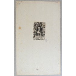 Michael Schober, antique engraving