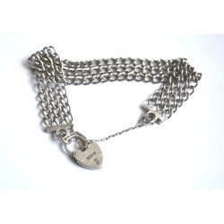 Vintage silver bracelet, England 2