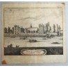 "Maison de Lambeth" veche gravura imagine din Londra 1707