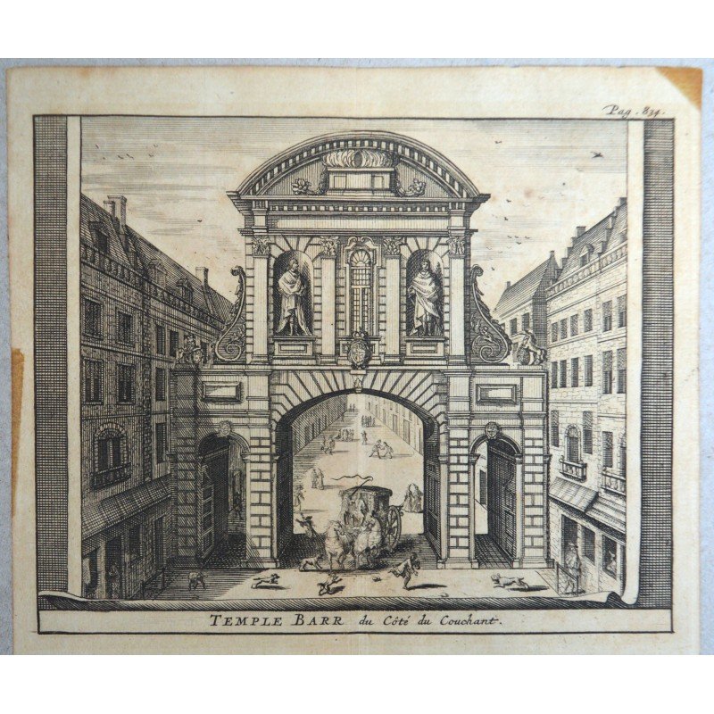 Johannes de Ram "Temple Barr" antique...