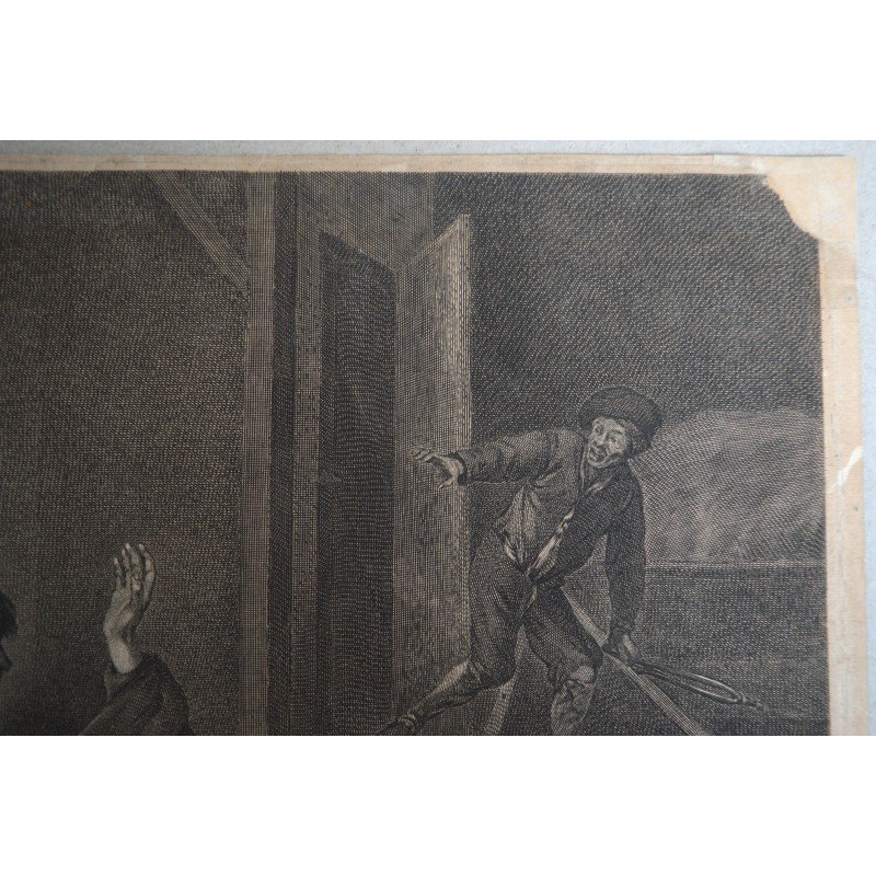 Gerard Ter Borch "Soldiers Brawling" antique...