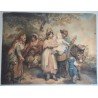 Robert Mitchell Meadows "Gipsey's Stealing a Child" gravura 1798