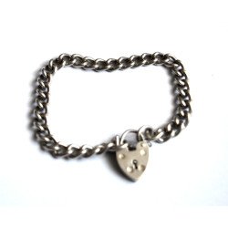 Vintage silver bracelet, England