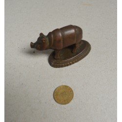 Rinocer miniatura bronz cca 1900