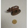 Rinocer miniatura bronz cca 1900