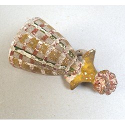 Femeie in costum de epoca figurina ceramica sec 19