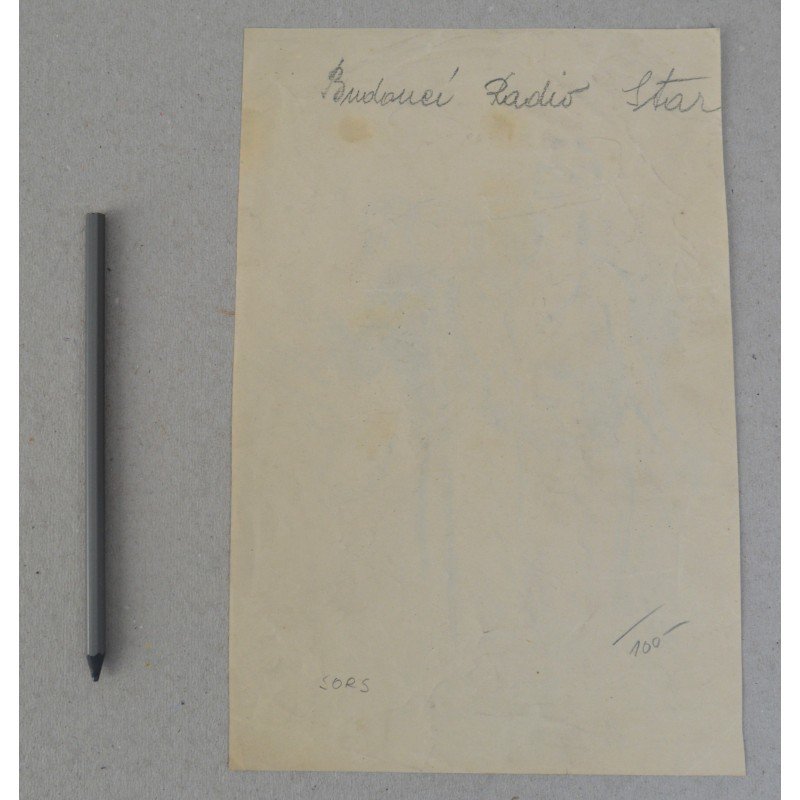 "Budouci Radio Star" drawing