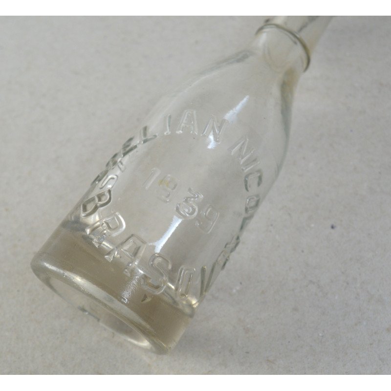 Antique bottle with porcelain stopper, Stelian...