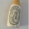 R. Emmerson Stoneware Pottery Stout Beer Bottle Newcastle UK 1879-1920
