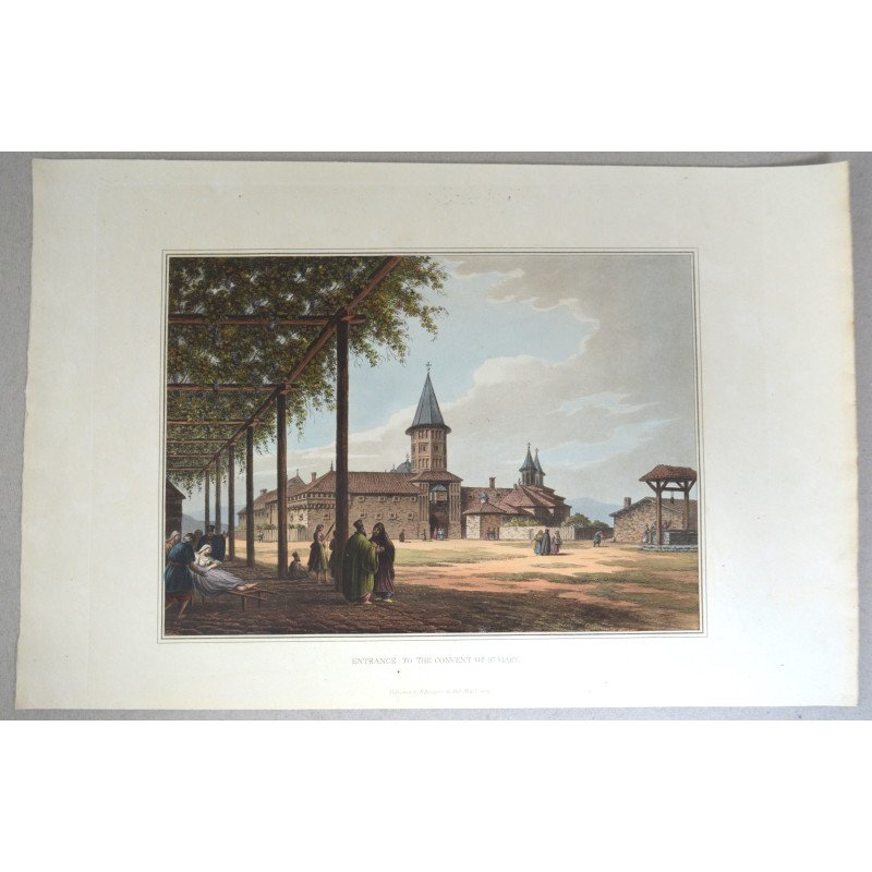 Luigi Mayer "The Entrance to Saint Mary's...
