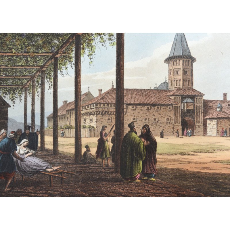 Luigi Mayer "The Entrance to Saint Mary's...