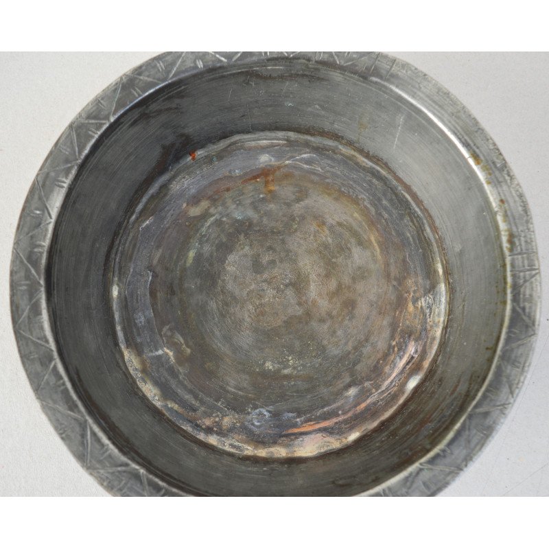 Islamic tinned copper vessel, 19th century