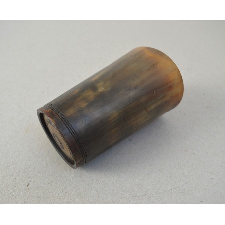 Antique cow horn beaker, Scotland, 19th century