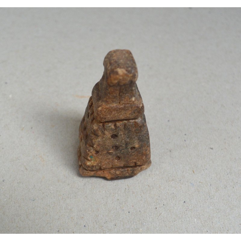 Stone prosphora seal, 19th century