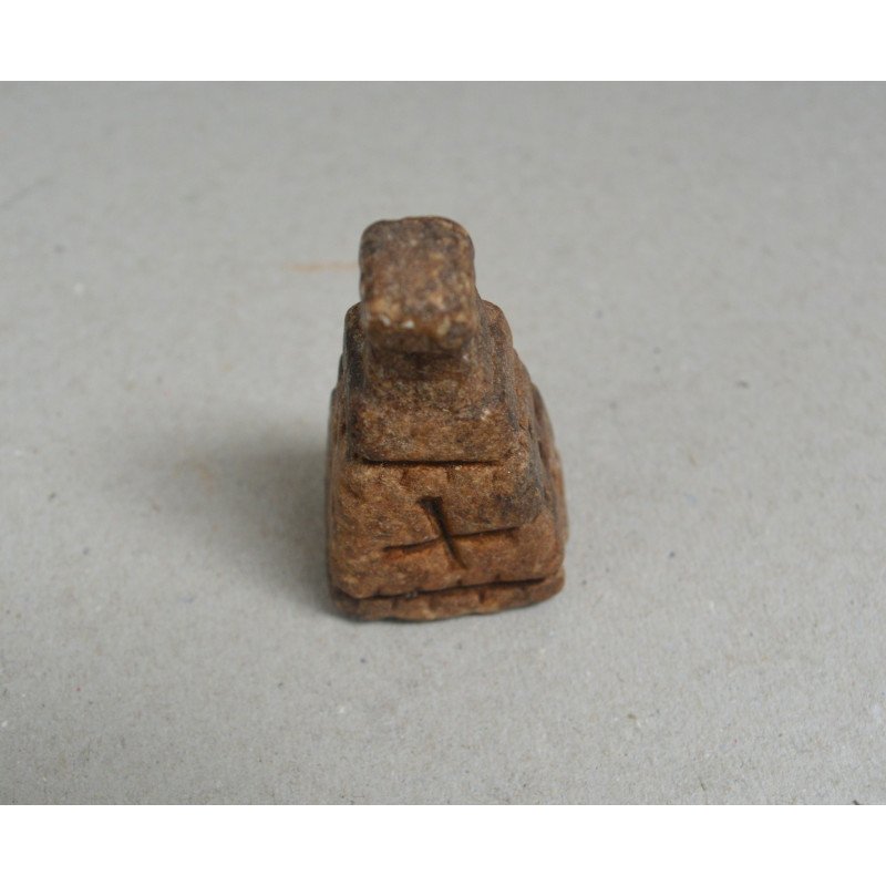 Stone prosphora seal, 19th century