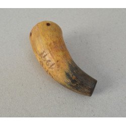 Recipient pentru sare din corn de vita Transilvania 1947