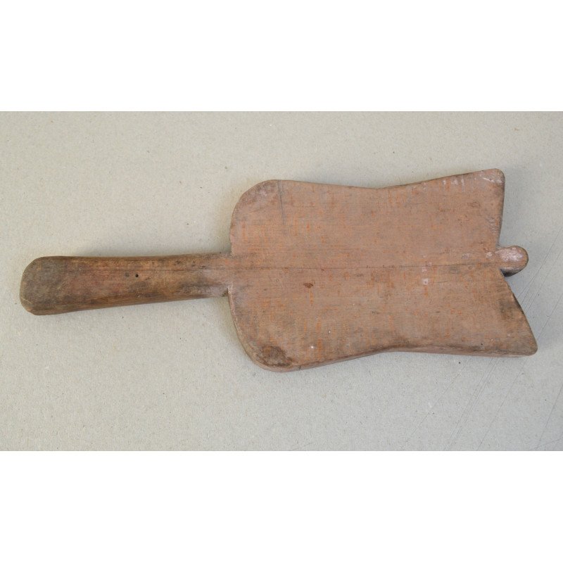 Antique wooden laundry beater, Transylvania, 1920