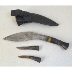 Gurkha kukri vechi cutit de lupta Nepal