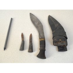 Gurkha kukri vechi cutit de lupta Nepal