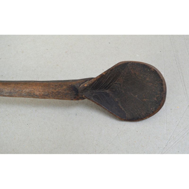 Antique wooden spoon, Afghanistan