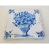 "Vas cu flori" placa ceramica London delft cca 1750