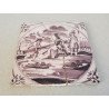 "Drumul crucii" placa ceramica de Delft sec 18
