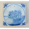 "Spalarea picioarelor" placa ceramica de Bristol sec 18
