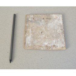 "Spalarea picioarelor" placa ceramica de Bristol sec 18