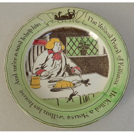 Farfurie Arts & Crafts de William Adams cca 1903