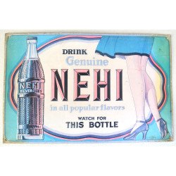 "Nehi" reclama pe metal AAA...