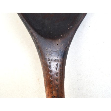 Wooden spoon, Transylvania, 1897