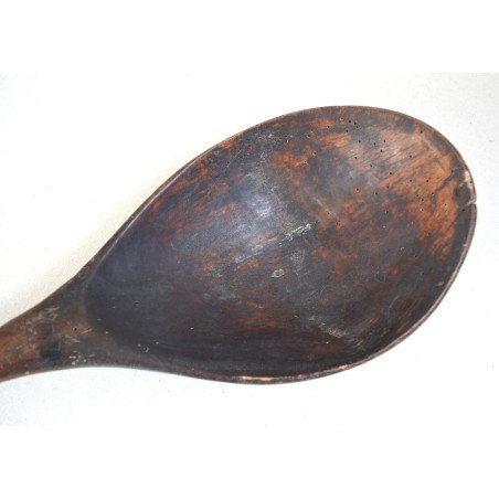Wooden spoon, Transylvania, 1897