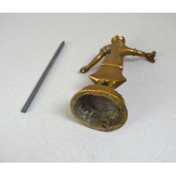 Antique brass statuette, India 2