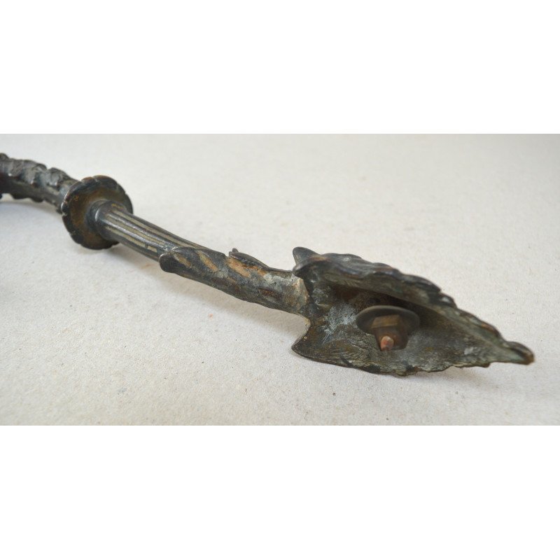 Richly ornamented bronze handle, 18th-19th century