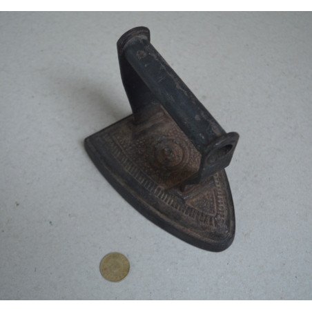 Antique cast iron flat iron
