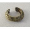 Manilla veche bratara de bronz Nupe Nigeria sec 19