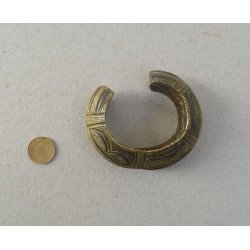 Manilla veche bratara de bronz Nupe Nigeria sec 19