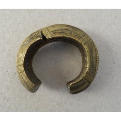 Manilla veche bratara de bronz Nupe Nigeria sec 19