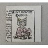 Michel Wolgemut decupaj din "Cronica din Nuremberg" xilogravura 1493