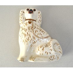 Staffordshire spaniel figure, 19th century 2