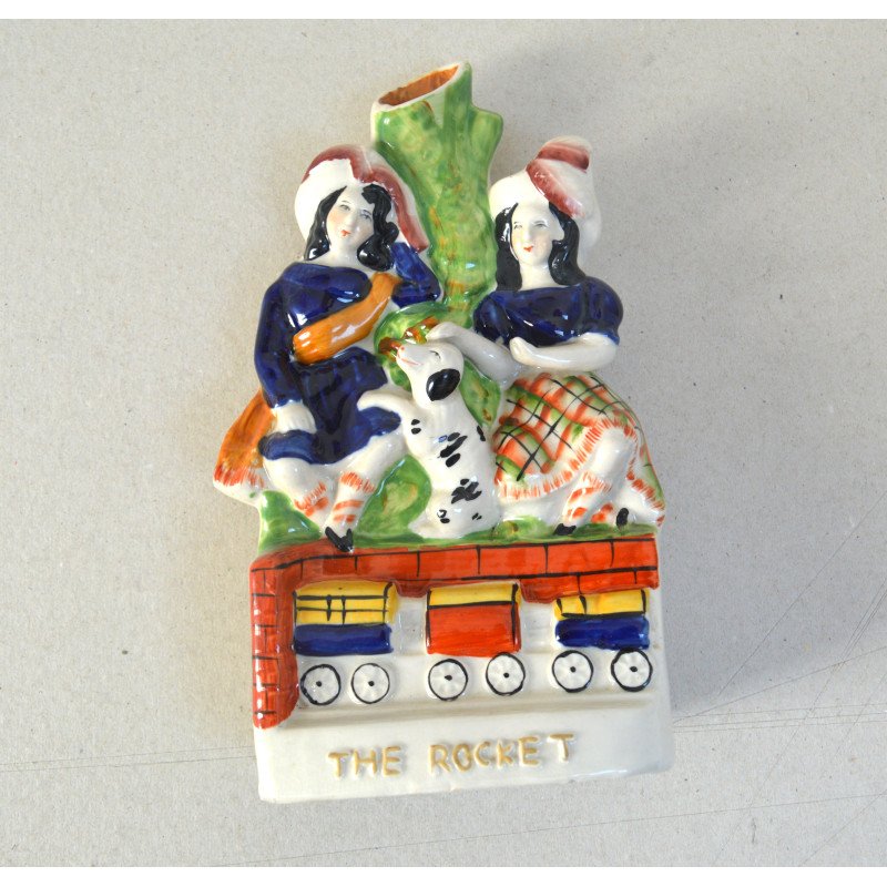 "The Rocket" Staffordshire figure, circa 1960