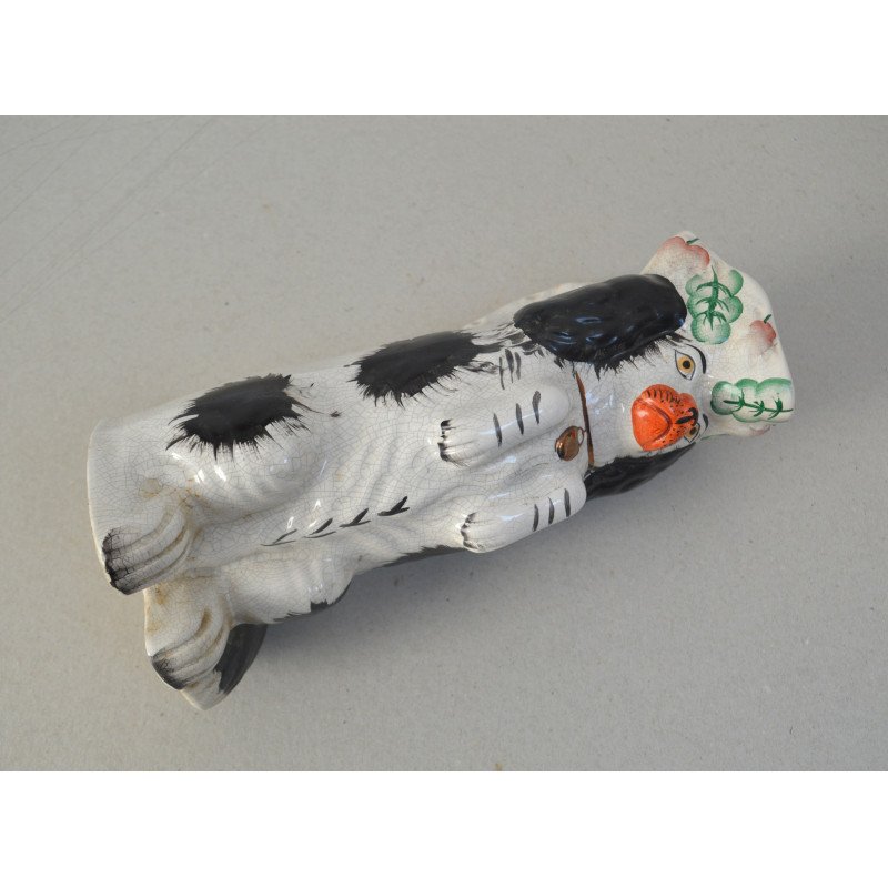 Staffordshire spaniel zoomorphic jug, circa...