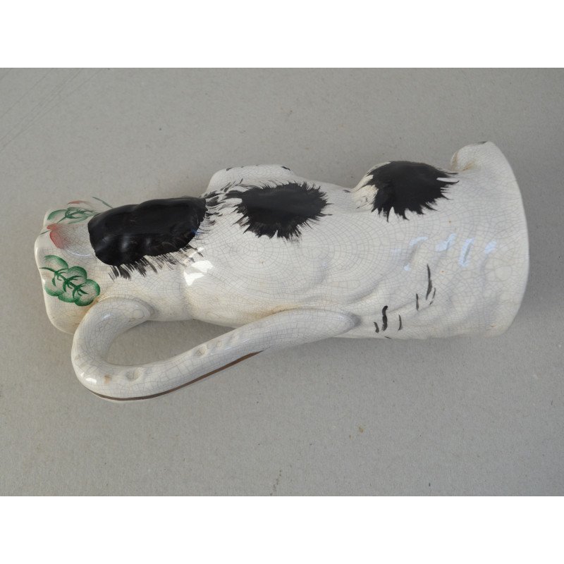 Staffordshire spaniel zoomorphic jug, circa...